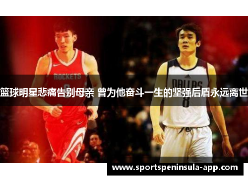 篮球明星悲痛告别母亲 曾为他奋斗一生的坚强后盾永远离世